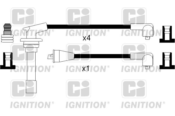 QUINTON HAZELL Augstsprieguma vadu komplekts XC873